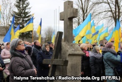 Вшанування пам'яті загиблих українців у селі Павлокома, Польща, 2 березня 2019 року