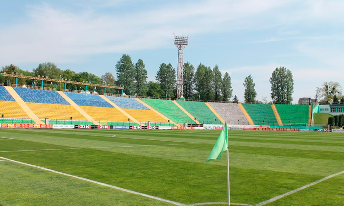 Матч проходив на стадіоні Україна / фото: ФК Карпати