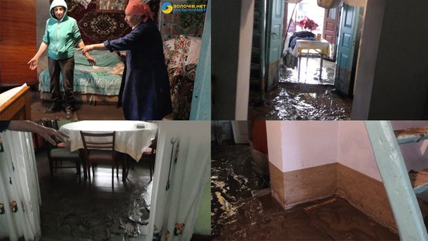 На Львівщині через негоду затопило будинки, земельні ділянки