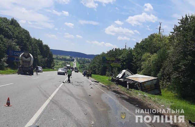 Аварія у Львівській області 10 липня 2020