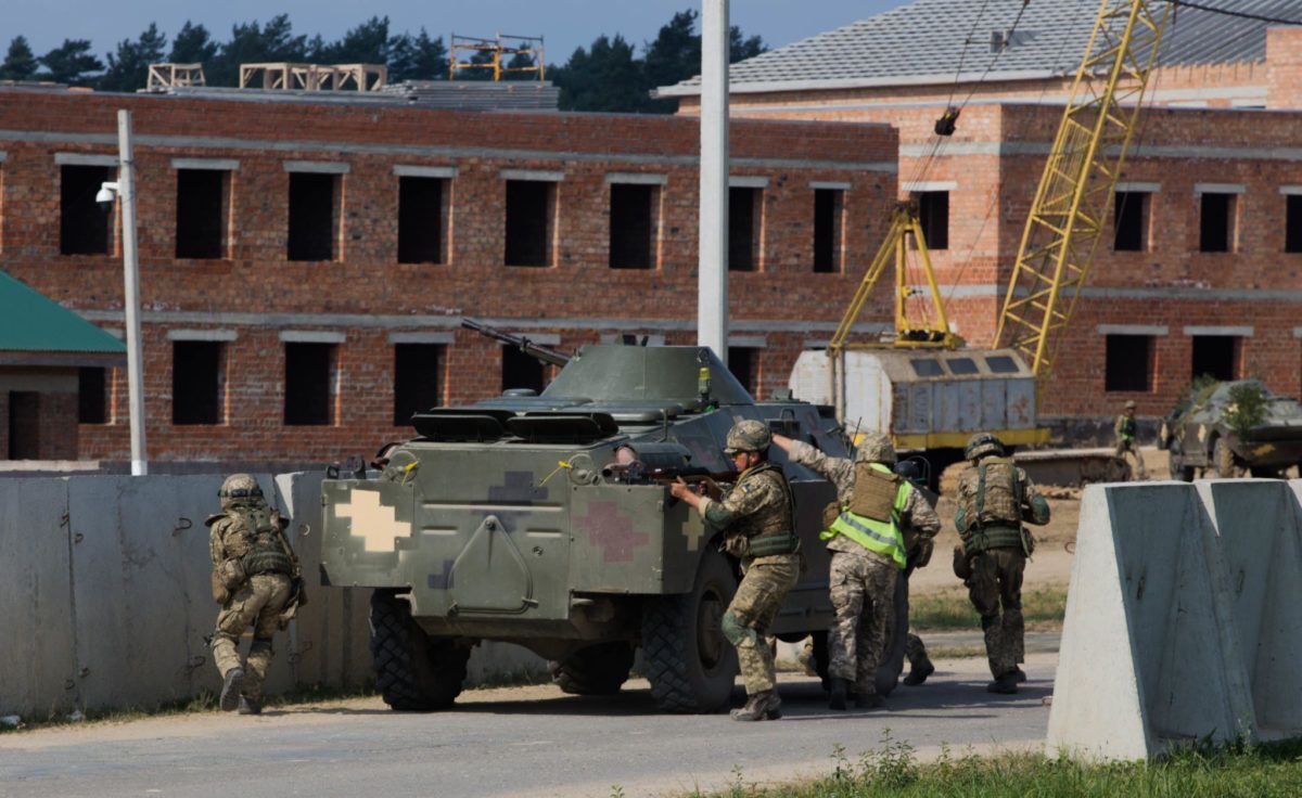 В Rapid Trident-2020 принимают участие воины Украины и еще 9 стран НАТО.