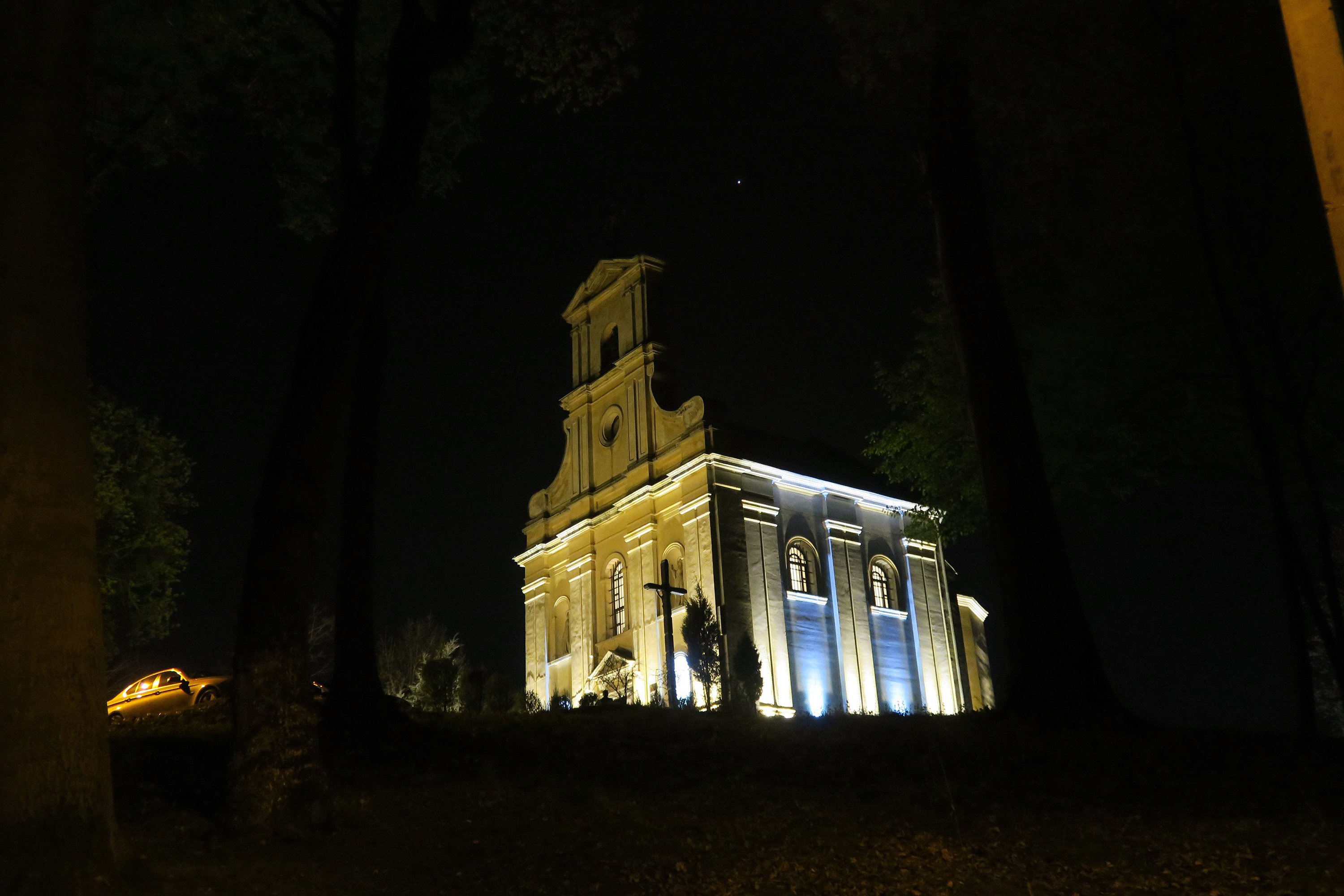 Храм св. Софії в нічному освітленні - фото 59294