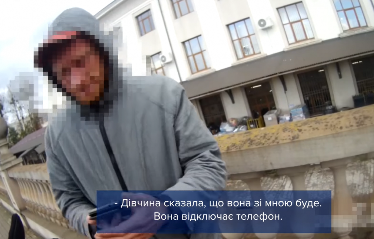 У Львові хлопець хотів накласти на себе руки через дівчину / Скріншот з відео