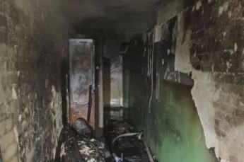 Во Львове произошел пожар в многоэтажке: пострадали двое детей