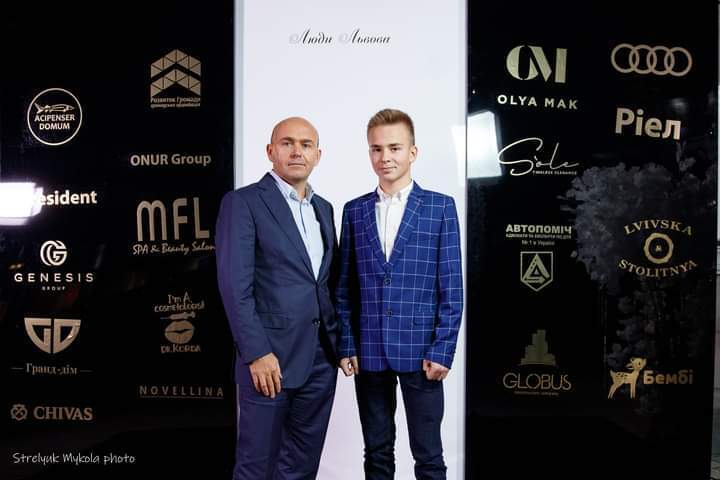 Олег Баляш вместе с сыном