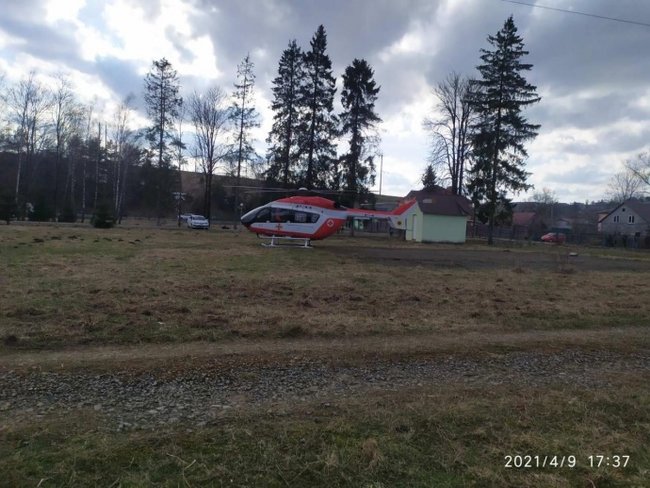 Первую медицинскую эвакуацию вертолетом провели на Львовщине, - ОГА 01