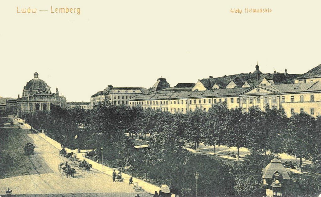 Вулиці Гетьманська й Карла Людвіга в 1905 році, Фото: uk.wikipedia.org