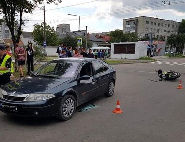 У Львові водій авто, який збив мотоцикліста, сяде за ґрати на три роки