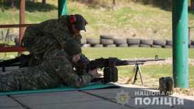 На Львівщині поліцейські провели тактико-спеціальні навчання та бойові стрільби