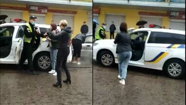 На Львівщині жінка напала на поліцейського
