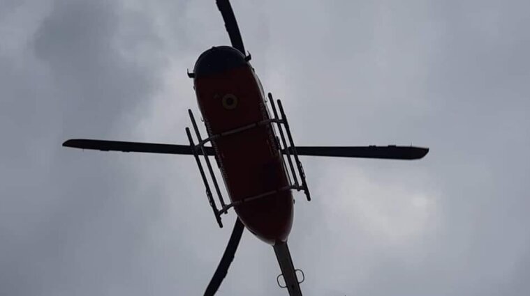 У Львівській області чоловік помер у медичному вертольоті