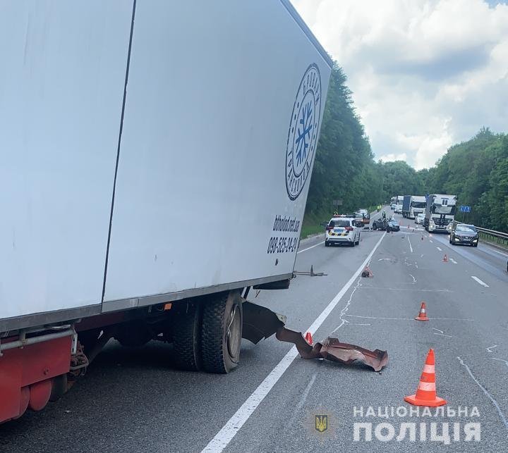 Аварія на трасі Київ – Чоп