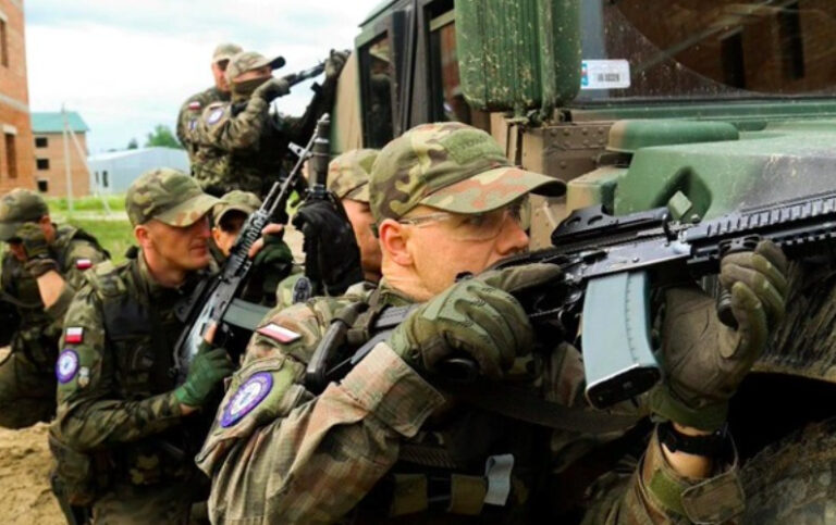 Во Львовской области идут военные учения Три меча | Общество