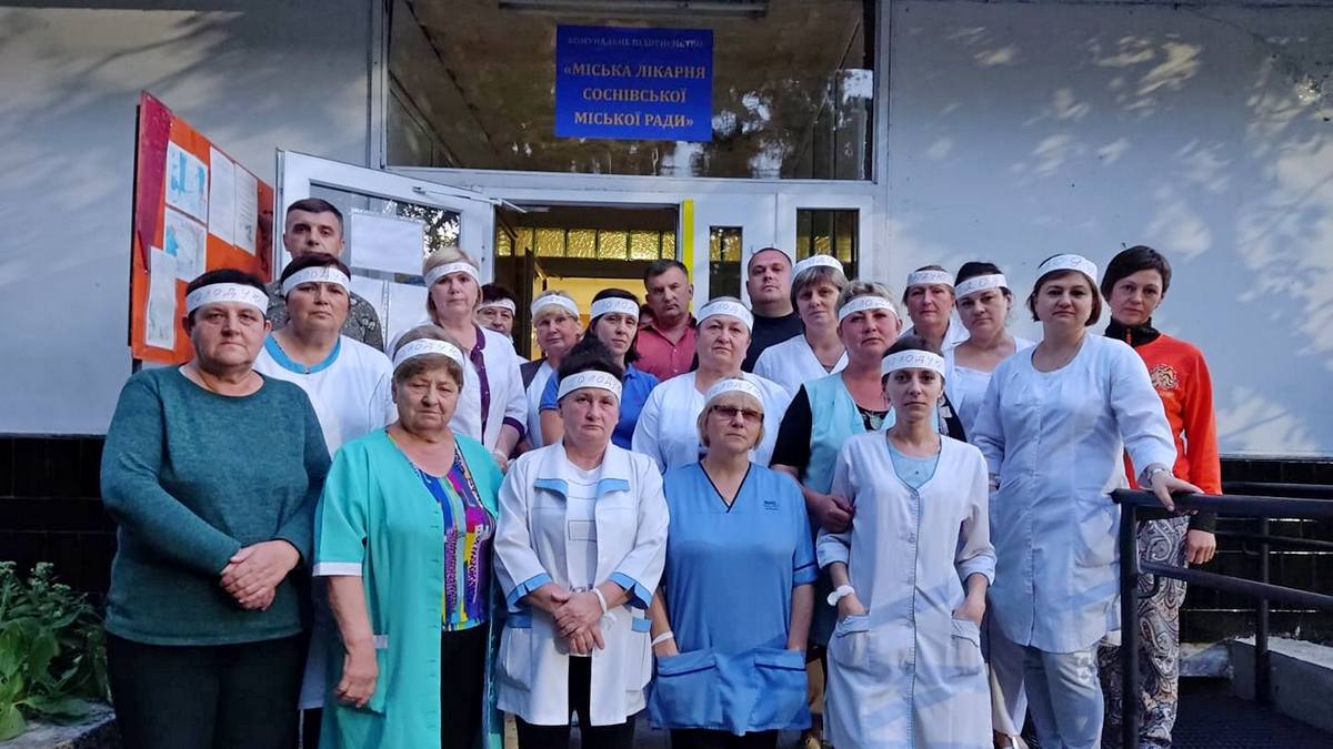 После голодовки врачей в больнице Львовской области провели проверки. Полиция готовит уголовное дело из-за невыплаты зарплат