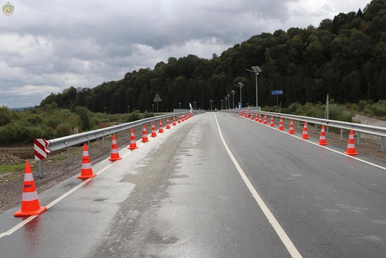 Капитальный ремонт 852-метрового моста на Львовщине завершен, - ОГА 01