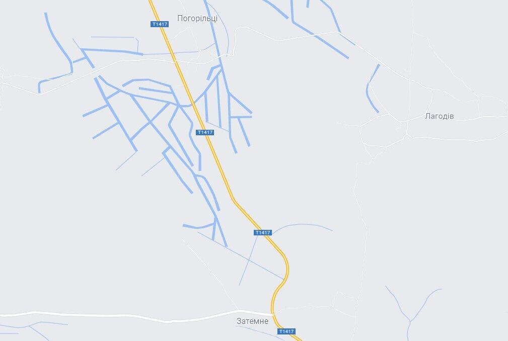 ДТП произошло между селами Затемное и Погорельцы на Львовщине