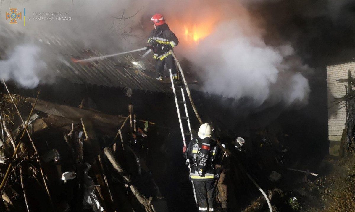 Пожежа на Львівщині