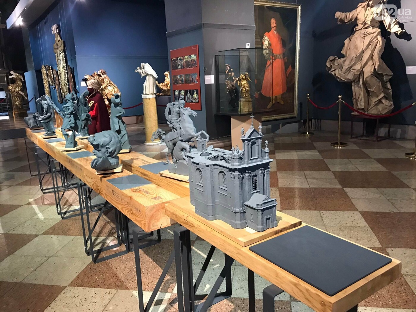 Тактильна виставка у Музеї Пінзеля