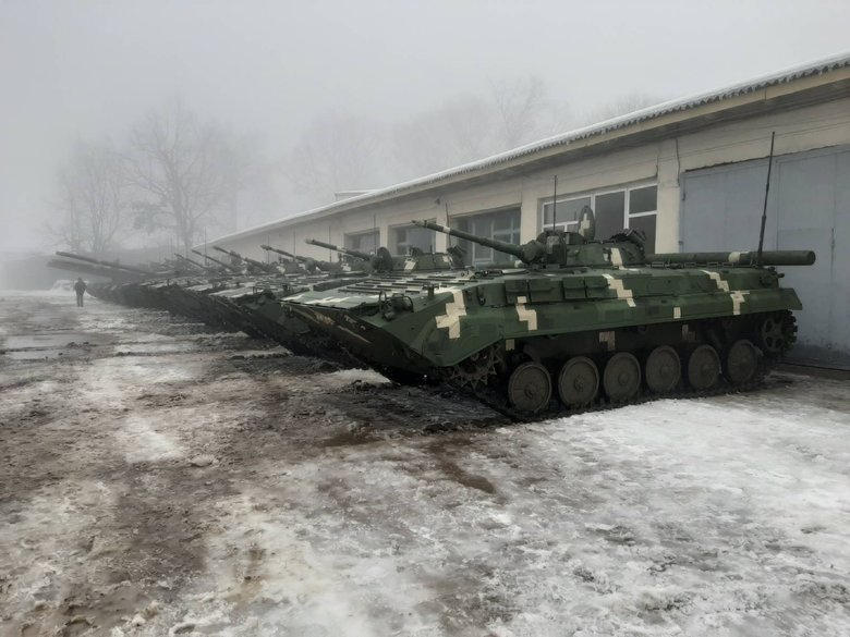 Львовский бронетанковый завод капитально отремонтировал партию БМП-1 для ВСУ 02