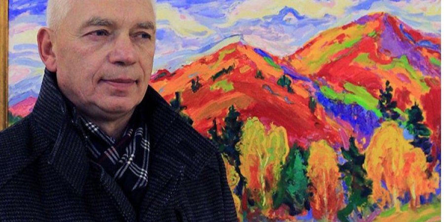 Орест Косар — відомий львівський художник, який писав здебільшого пейзажі. Він помер у лікарні після нападу і побиття. (Фото: museum.net.ua)