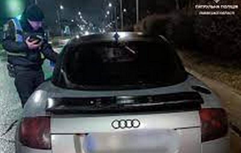 У Львові патрульні зупинили Audi, яка вже два роки перебувала в розшуку