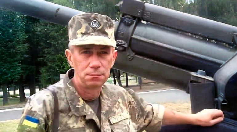Участник АТО, военный Михаил Кирильчук