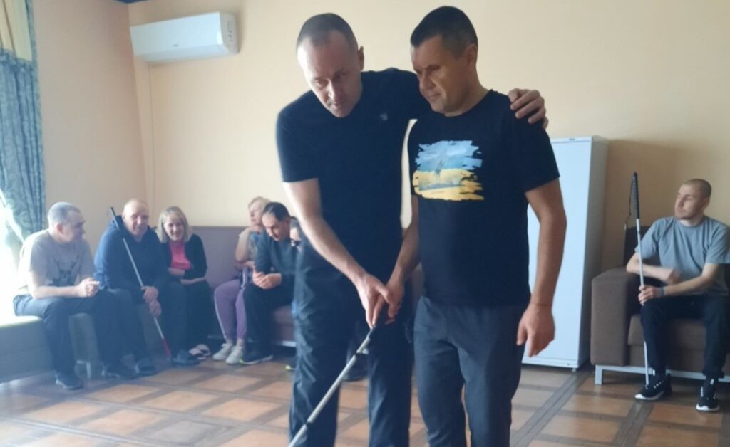 Ветерани з Донеччини, які втратили зір, можуть пройти безкоштовну реабілітацію у Львові