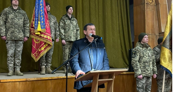 На Стрийщині відзначили річницю створення ракетного полку імені Українських Січових Стрільців