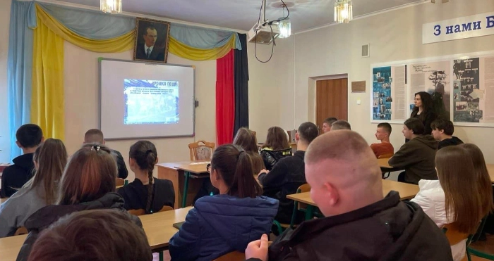 В школах Моршинської громади пройшли заходи з нагоди Міжнародного дня пам'яті Чорнобильської катастрофи