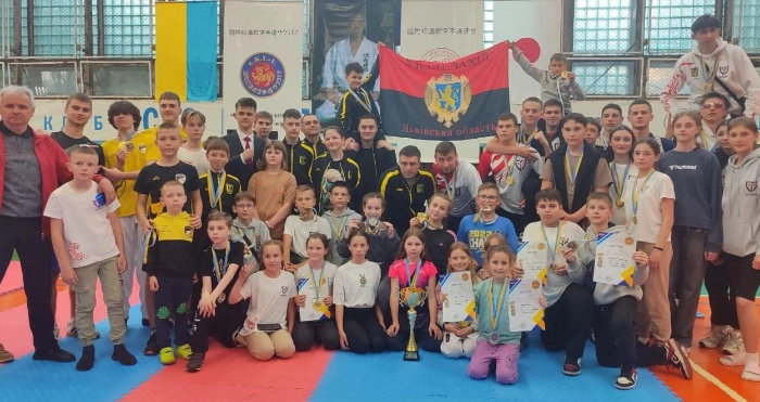 Львівська область вперше посіла перше місце на Кубку України з шотокан карате-до