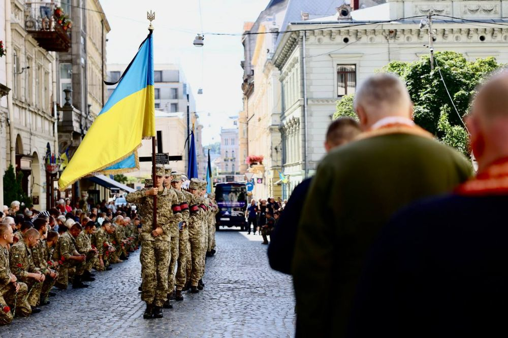 Сьогодні Львівщина прощається із п'ятьма військовими